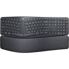 Kyllä - Saksetyyppinen Näppäimistöt Logitech Ergo K860