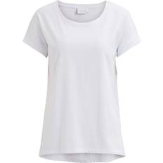 Vila O-Neck Basic T-shirt - White/Optical Snow