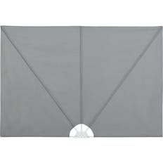 Seitenmarkisen vidaXL Collapsible Terrace Side Awning 160x160cm
