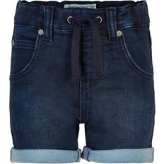 Minymo Sweat Denim Shorts - Blue Denim (631134-7770)