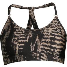 Casall Strappy Sports Bra - Survive Grey Metallic