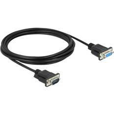 DeLock DB-9-DB-9 M-F 3m
