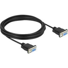 DeLock DB-9-DB-9 F-F 4m