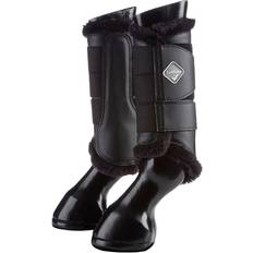 Botas de caballo LeMieux Protector de Trabajo Revestido de Polar Black/Natural