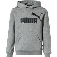 Puma Felpa con cappuccio Essentials con logo grande per ragazzi - Grigio