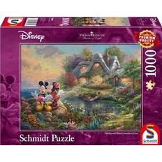 Musse Pigg Klassiska pussel Schmidt Spiele Mickey & Minnie Mouse 1000 Bitar