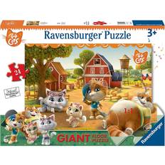 Rompecabezas de suelo Ravensburger 44 Cats 24 Pieces