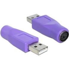 Ps 2 usb adapter DeLock USB A-PS/2 M-F Adapter