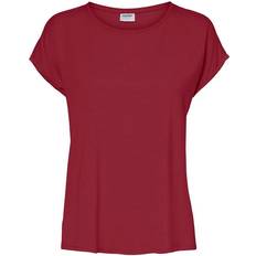 Vero moda aware t shirt Vero Moda Aware T-shirt - Red/Tibetan Red