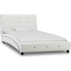 vidaXL Bed with Memory Foam Mattress 69.5cm