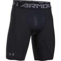 Under Armour HeatGear Armour Long Compression Shorts Men - Black/Graphite