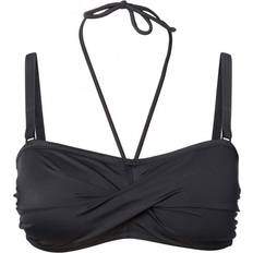 Wiki Tøj Wiki Bandeau Bikini Top - Black