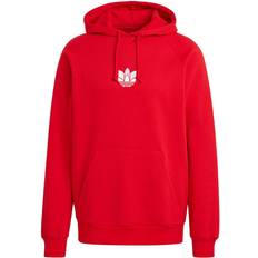 Adidas loungewear adidas Loungewear Adicolor 3D Trefoil Graphic Hoodie - Scarlet