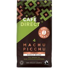 Fairtrade Whole Bean Coffee Cafedirect Machu Picchu Whole Coffee Beans 227g