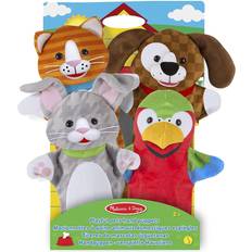 Melissa & Doug Puppen & Puppenhäuser Melissa & Doug Playful Pets Hand Puppets