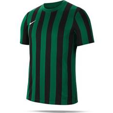 Nike Striped Division IV Jersey Kids - Pine Green/Black/White