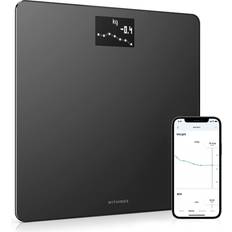 Baby Mode Bathroom Scales Withings WBS06 Body & BMI Wi-Fi Smart Scale Black