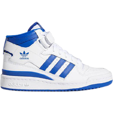 Adidas Junior Forum Mid - Cloud White/Royal Blue/Cloud White