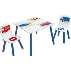 Ensembles de meubles Worlds Apart Vehicles Table and Chair Set