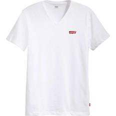 V neck t shirts Levi's Original Housemark T-shirt - White/White