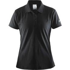 Dame - XS Pikéskjorter Craft Pique Classic Polo Shirt Women - Black