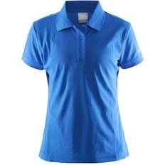 Craft Pique Classic Polo Shirt Women - Sweden Blue