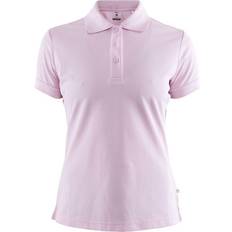 Dame - Pink - Træningstøj Polotrøjer Craft Pique Classic Polo Shirt Women - Misty Melange