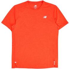 New Balance Impact Run Short Sleeve T-shirt Men - Ghost Pepper