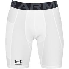 Blanc Shorts Under Armour HeatGear Armour Compression Shorts Men - White