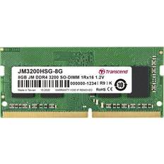 RAM-Speicher Transcend JetRAM SO-DIMM DDR4 3200MHz 8GB (JM3200HSG-8G)