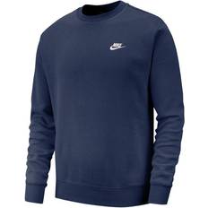 Hombre - Sudadera Suéteres Nike Sportswear Club Fleece - Midnight Navy/White