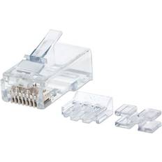 Solid gold 3 Intellinet RJ45 Cat6a UTP Mono Adapter 80 Pack