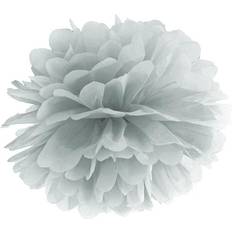 Brylluper Pomponer PartyDeco Pom Pom Silver