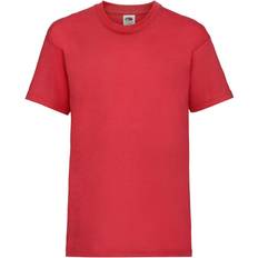 Fruit of the Loom Kid's Valueweight T-Shirt - Red (61-033-040)