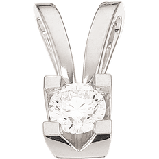 Scrouples Kleopatra Pendant (0.20ct) - White Gold/Diamond