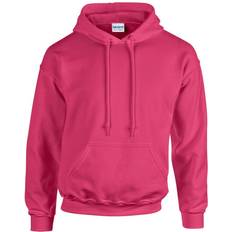 Pink - Unisex Jumpers Gildan Heavy Blend Hooded Sweatshirt Unisex - Heliconia