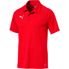 Puma LIGA Sideline Polo Shirt - Red/White