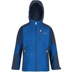 Regatta Kid's Calderdale II Waterproof Hooded Walking Jacket - Nautical Blue Dark