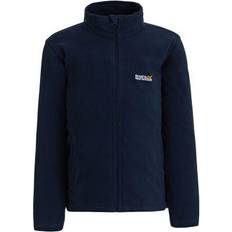 Isolationsfunktion - Jungen Fleece-Bekleidung Regatta Kid's King II Lightweight Full Zip Fleece - Navy