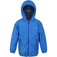 Polyester Rain Jackets Regatta Peppa Pig Reflective Hooded Jacket - Oxford Blue Dino (RKW267_MZE)