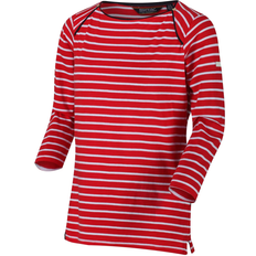 Regatta Kimberley Walsh Polina Printed Long Sleeved T-shirt - True Red Stripe
