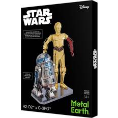 Model Kit Metal Earth Star Wars R2 D2 & C 3PO