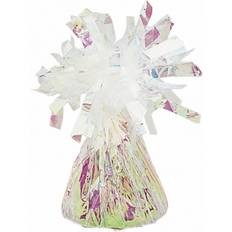 Amscan Ballon Weights Foil Tassels Iridescent 12-pack