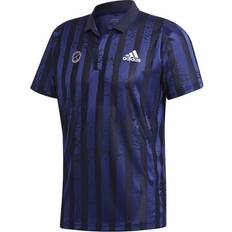 Blau - Tennis Poloshirts Adidas Freelift Engineered Polo Shirt Men - Legend Ink/White