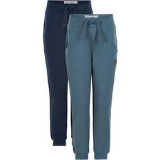 Minymo Sweat Pants 2-Pack - Total Eclipse (631083-7850)