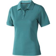 Elevate Calgary Short Sleeve Ladies Polo Shirt - Aqua