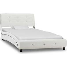 vidaXL Bed with Mattress 69.5cm Sängram 90x200cm