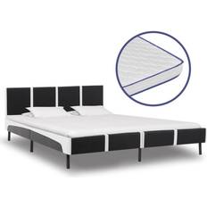 vidaXL Bed with Memory Foam Mattress 68cm Letto con Struttura