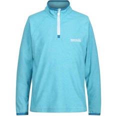 Regatta Kid'sLoco Half Zip Fleece - Cool Aqua White (RKA224_BIE)