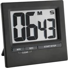 Noir Minuteurs de cuisine TFA Dostmann - Minuteur de cuisine 8.4cm